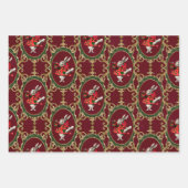 Weihnachts-Alice im Wunderland Geschenkpapier Set (Vorderseite 3)