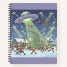 Weihnachts-Alien-Invasion, Spiralblock