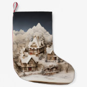 Weihnachts Alpensturybuch Dorf Kleiner Weihnachtsstrumpf (Vorderseite)