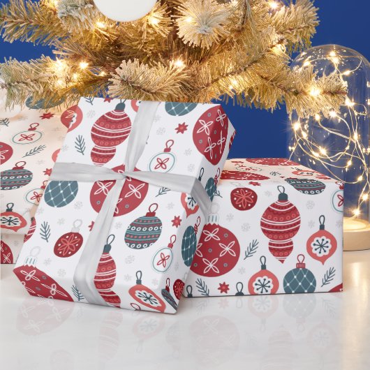 Weihnachts-altes Muster Wrapping Paper Geschenkpapier (Feiertage)
