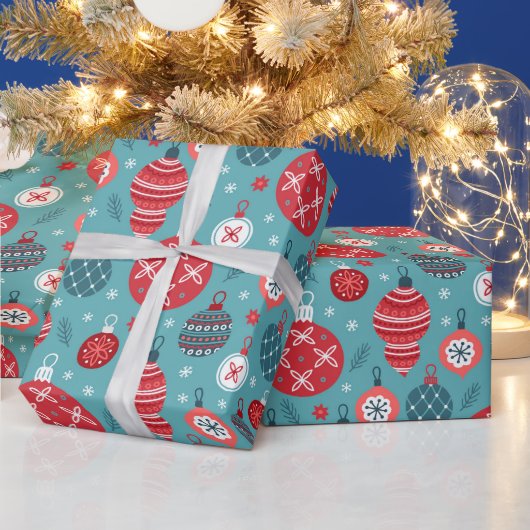 Weihnachts-altes Muster Wrapping Paper Geschenkpapier (Feiertage)