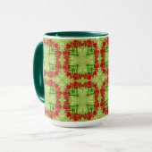 Weihnachts-Amaryllis-Tasse Tasse (Vorderseite Links)