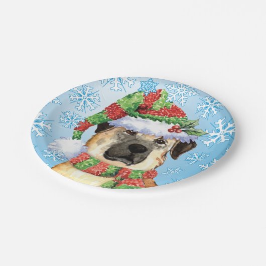 Weihnachts Anatolian Shepherd Paper Teller (Schrägansicht)