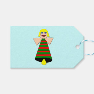 Weihnachts Angel Bell Custom Geschenktasten Geschenkanhänger