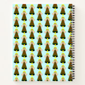 Weihnachts-Angel-Bell-Spiral-Notebook Notizbuch (Rückseite)