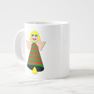 Weihnachts-Angel-Bell-Tasse Jumbo-Tasse