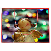 Weihnachts-Angel-Geschenktasche Große Geschenktüte (Vorderseite)