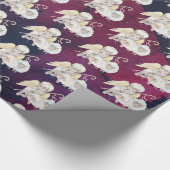 Weihnachts-Angel-Hirte mit Lambs-Muster Geschenkpapier (Ecke)