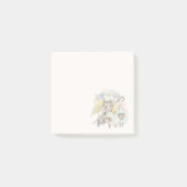 Weihnachts-Angel-Hirte mit Lämmern Post-it Klebezettel (Vorderseite)