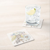 Weihnachts-Angel-Hirte mit Lämmern Rechteckiger Pappuntersetzer (Vor Ort)