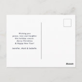 Weihnachts-Angel-Hirte mit Lämmern Urlaub Postkarte (Rückseite)