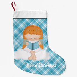 Weihnachts-Angel Holiday Cartoon Strumpf Kleiner Weihnachtsstrumpf