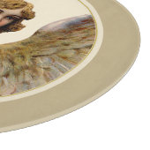 Weihnachts Angel Holiday Cheeseboard Cookie Plate Schneidebrett (Ecke)