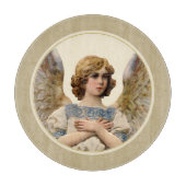 Weihnachts Angel Holiday Cheeseboard Cookie Plate Schneidebrett (Vorderseite)
