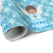 Weihnachts-Angel-Holiday-Packpapier Geschenkpapier (Rolleneckpunkt)