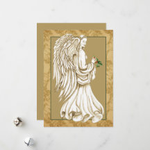 Weihnachts Angel Religiöse Ferienwohnung Karte