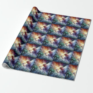 Weihnachts-Angel-Wrapping Geschenkpapier