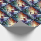 Weihnachts-Angel-Wrapping Geschenkpapier (Ecke)