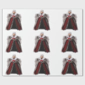 Weihnachts-Angel-Wrapping Geschenkpapier (Flach)