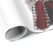 Weihnachts-Angel-Wrapping Geschenkpapier (Rolleneckpunkt)