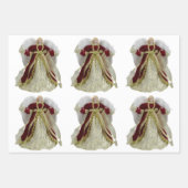 Weihnachts-Angel-Wrapping-Papier Geschenkpapier Set (Vorderseite 3)