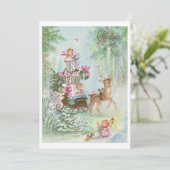 Weihnachts-Angeln im Tessin Feiertagskarte (Stehend Vorderseite)