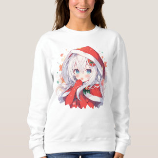 Weihnachts-Anime-Sweatshirt, Anime-Shirt, Anime Sweatshirt