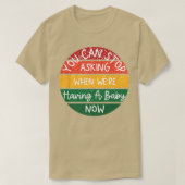 Weihnachts-Ankündigung, Holiday Ba T-Shirt (Design vorne)