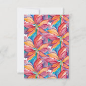 Weihnachts-Ankündigung über neue Adresse (Rückseite)