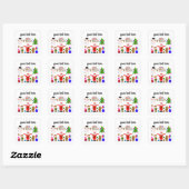 Weihnachts-Ansammlung #1 Stickers (Blatt)