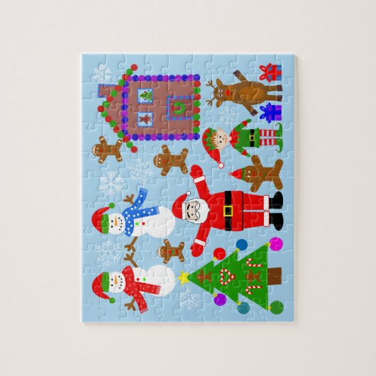 Weihnachts-Ansammlung #2 Jigsaw Puzzle (Vertikal)