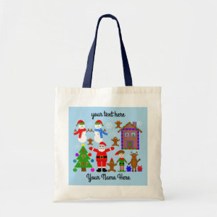 Weihnachts-Ansammlung #2 Tote-Tasche Tragetasche
