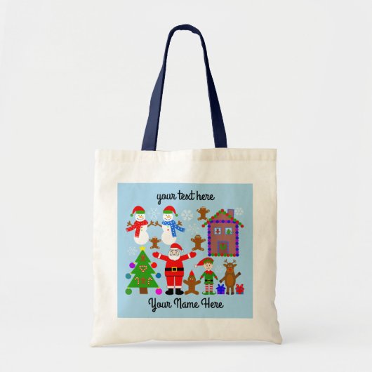 Weihnachts-Ansammlung #2 Tote-Tasche Tragetasche (Vorne)