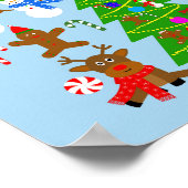 Weihnachts-Ansammlung #3 Poster (Ecke)