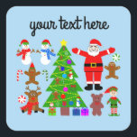 Weihnachts-Ansammlung #3 Stickers<br><div class="desc">Weihnachts-Ansammlung #3</div>