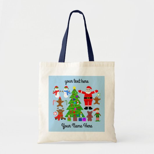 Weihnachts-Ansammlung #3 Tote-Tasche Tragetasche (Vorne)