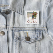 Weihnachts-Antique-KinderIllustration 1920 Button (Beispiel)