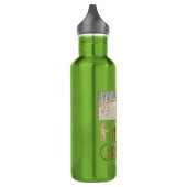 Weihnachts-Antique-KinderIllustration 1920 Trinkflasche (Links)