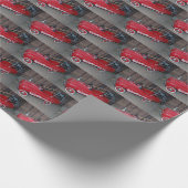 Weihnachts-Antiquitätenspielzeug Geschenkpapier (Ecke)