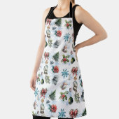 Weihnachts-Aquarell-Schürze Schürze (InSitu)