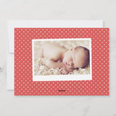 Weihnachts-Aquarellblütenblättern mit Handschrift Feiertagskarte (Rückseite)