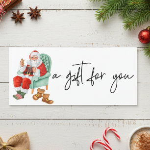 Weihnachts-Aquarellkarte