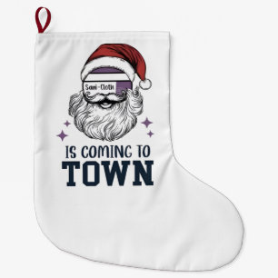 Weihnachts-Assistentin RN Krankenschwester Santa X Großer Weihnachtsstrumpf