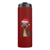 Weihnachts Aussie Helper - Niedliche Weihnachtszei Thermosbecher (Vorderseite)