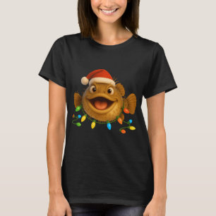 Weihnachts-Auster-Krötenfisch T-Shirt