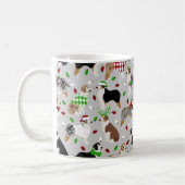Weihnachts-Australische Shepherd-Tasse Kaffeetasse (Links)