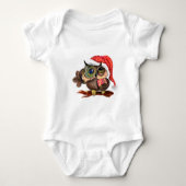 Weihnachts Baby Bodysuit Geschenk Babyschale mit G Baby Strampler (Vorderseite)