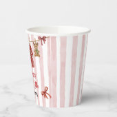 Weihnachts-Baby-Party  Pappbecher (Links)