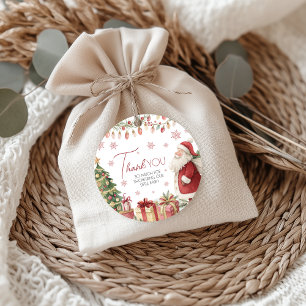 Weihnachts-Baby-Shower-Geschenkanhänger Geschenkanhänger