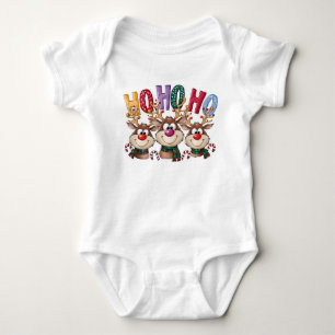 Weihnachts-Babyausstattung Baby Strampler